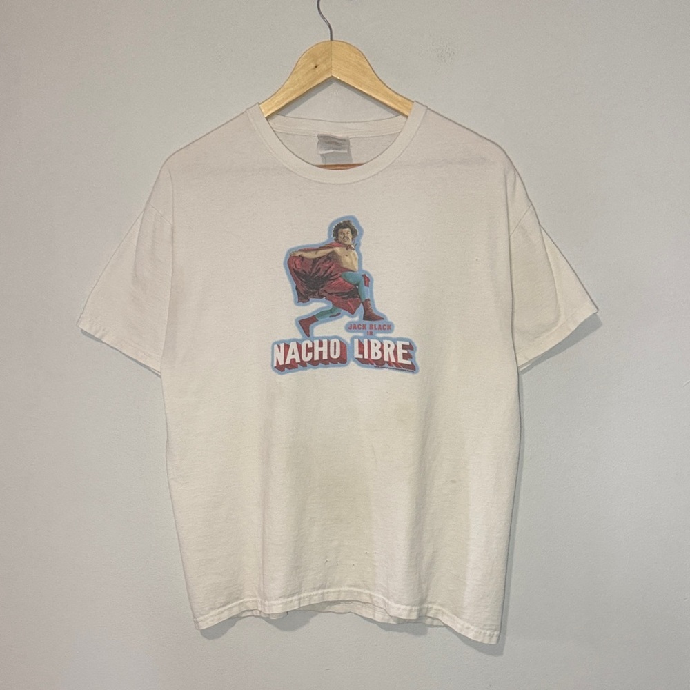 Vintage Nacho Libre Movie Promotion T-Shirt / Large / 2006 / Jack Black